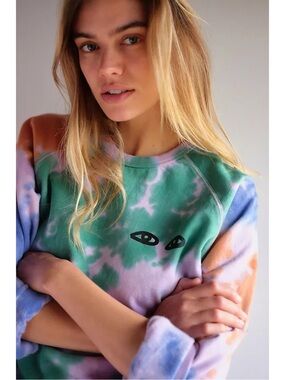 Clare V. Amber Tie-Dye Sweatshirt